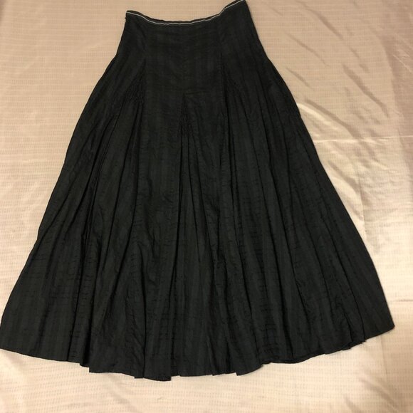 Betty Jackson Black Fully Lined Circular Black Skirt - Picture 1 of 9